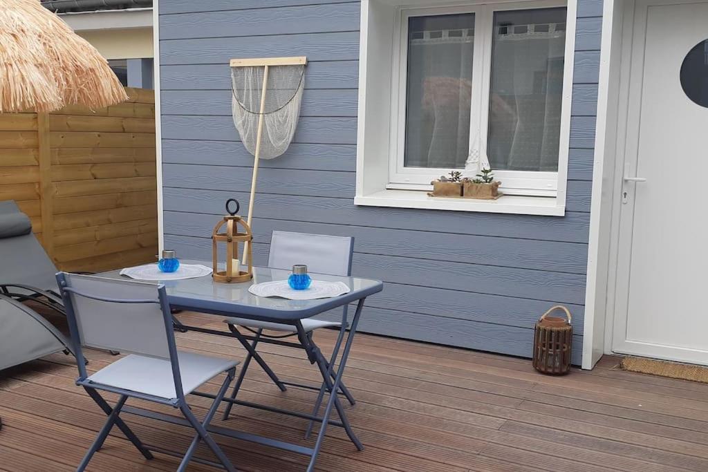 "La Mer Boheme", Patio, Parking Prive, 8 Mn Plage Le Portel Exteriör bild
